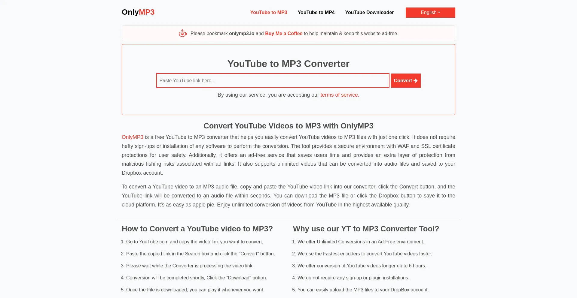 Onlymp3.io 安全可靠吗？