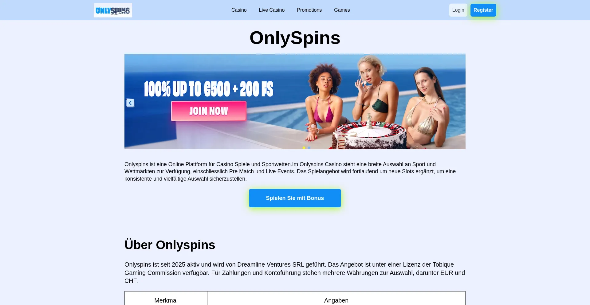 Onlyspinss.ch