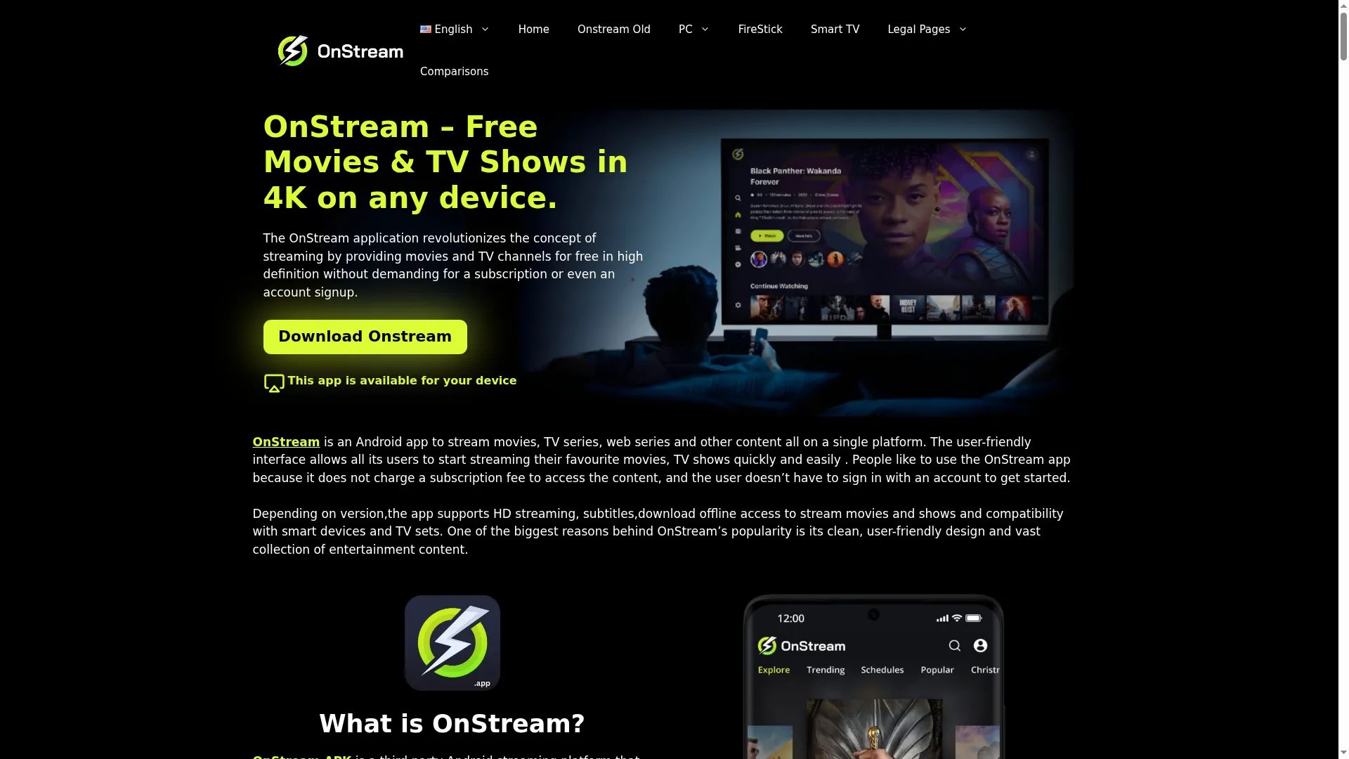 Onstreamapkdownload.com