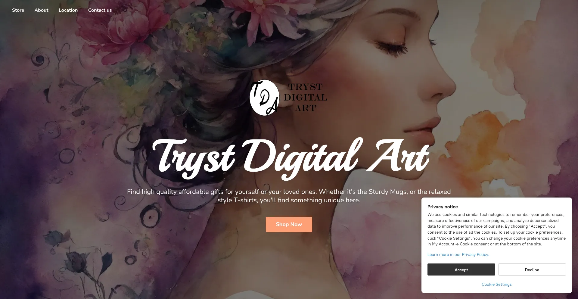 Website screenshot of Onvip-it.shop