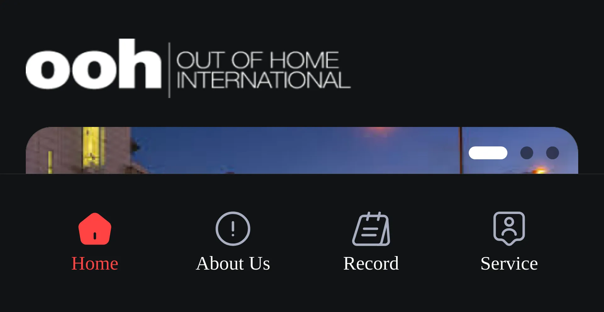 Website screenshot of Ooh-international.online