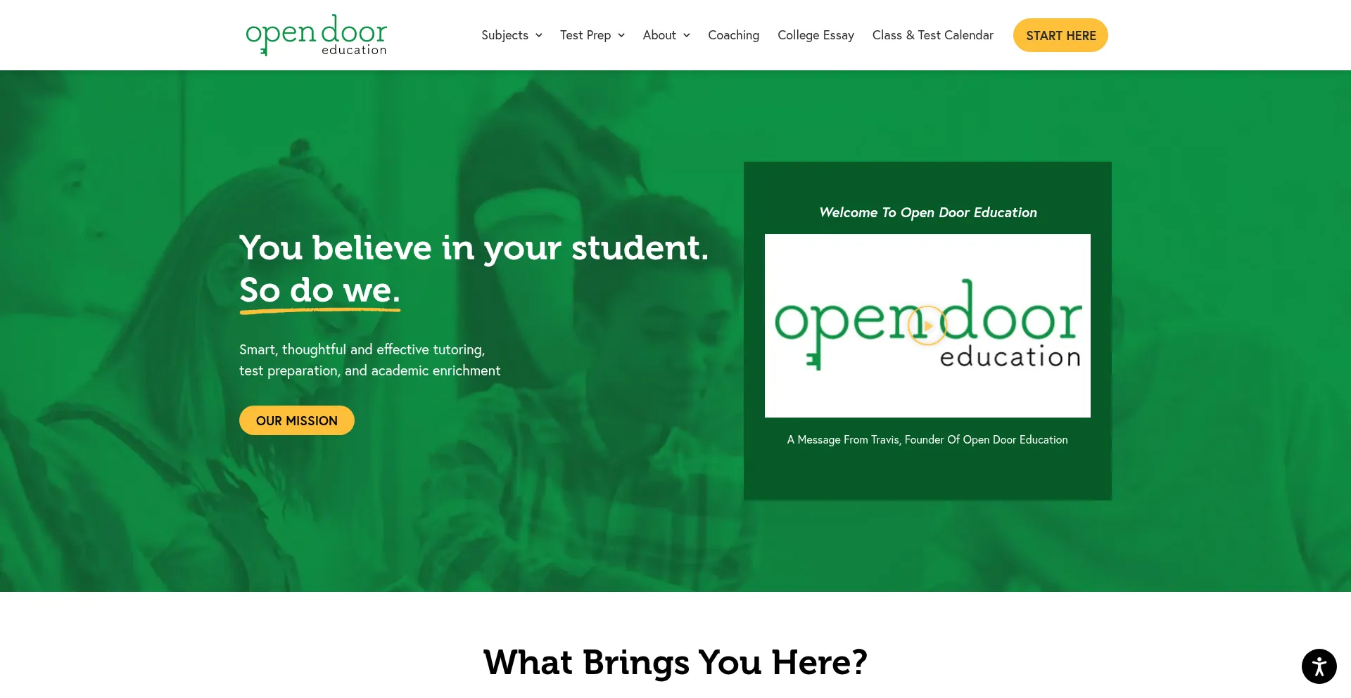 Opendoor.education Screenshot