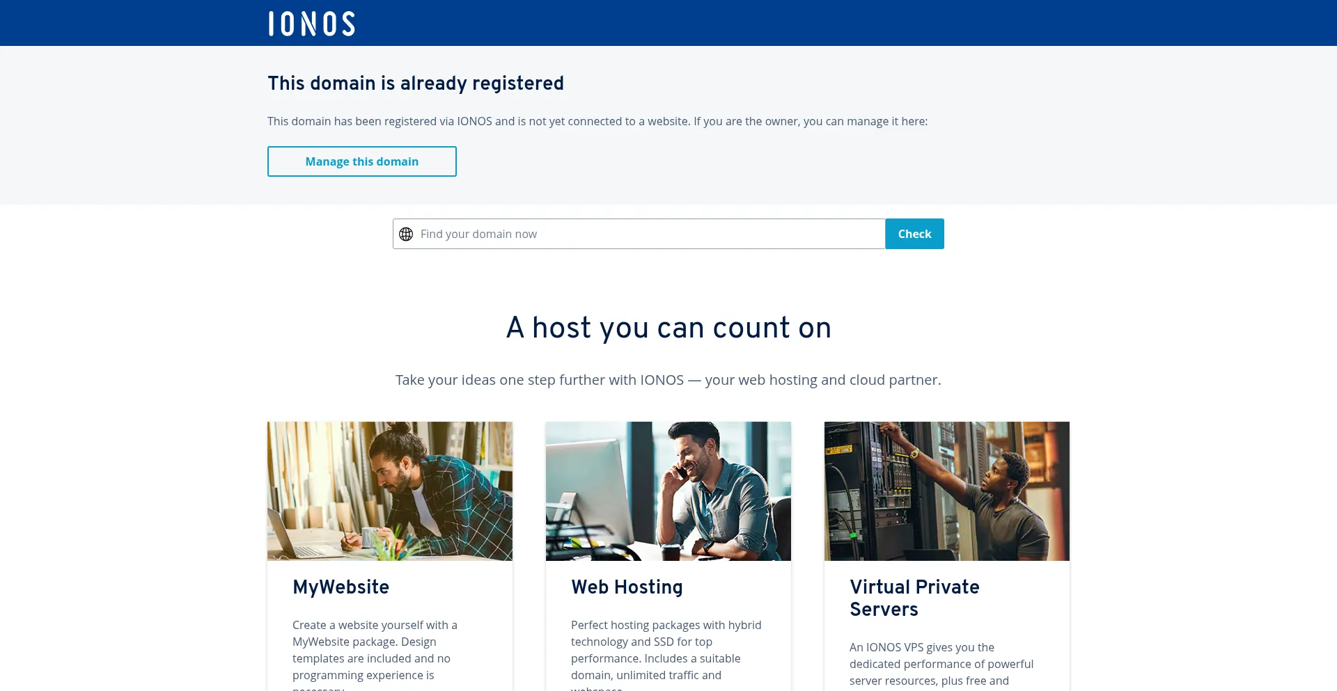 Website screenshot of Oppositions-service.fr