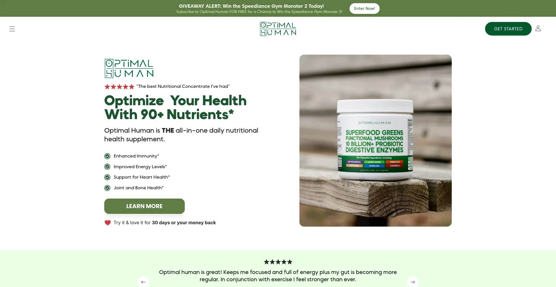 Optimalhuman.com 安全可靠吗？
