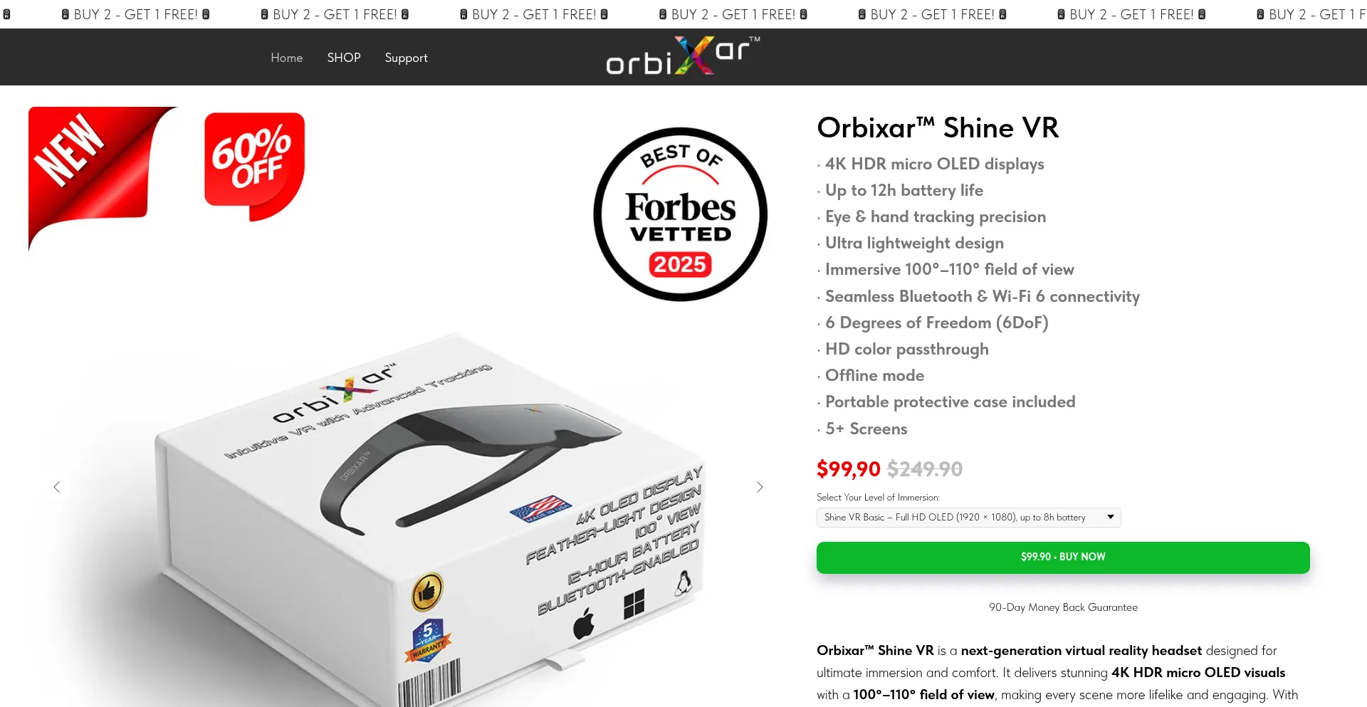 Orbixar.shop 安全可靠吗？