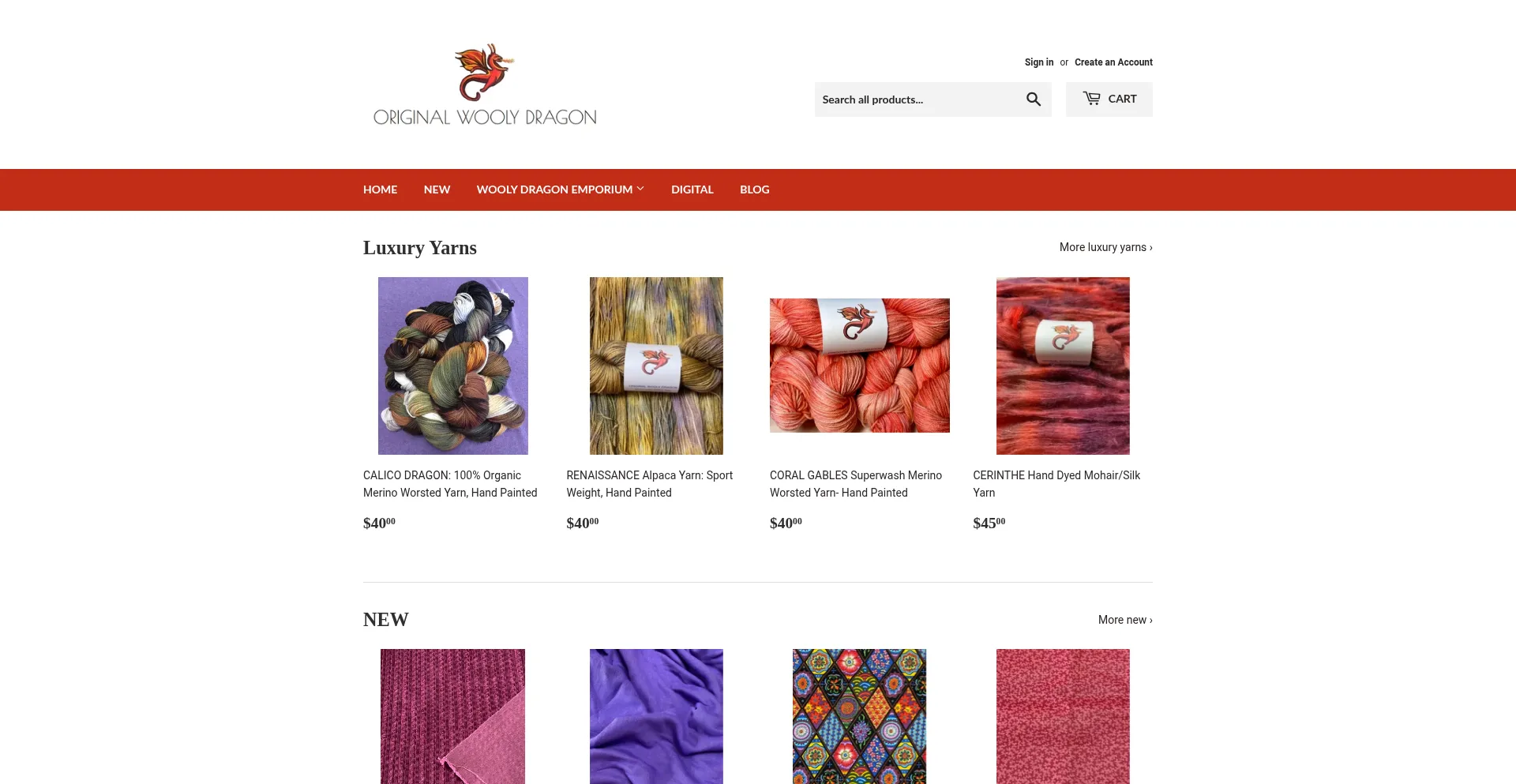 Originalwoolydragon.com Screenshot