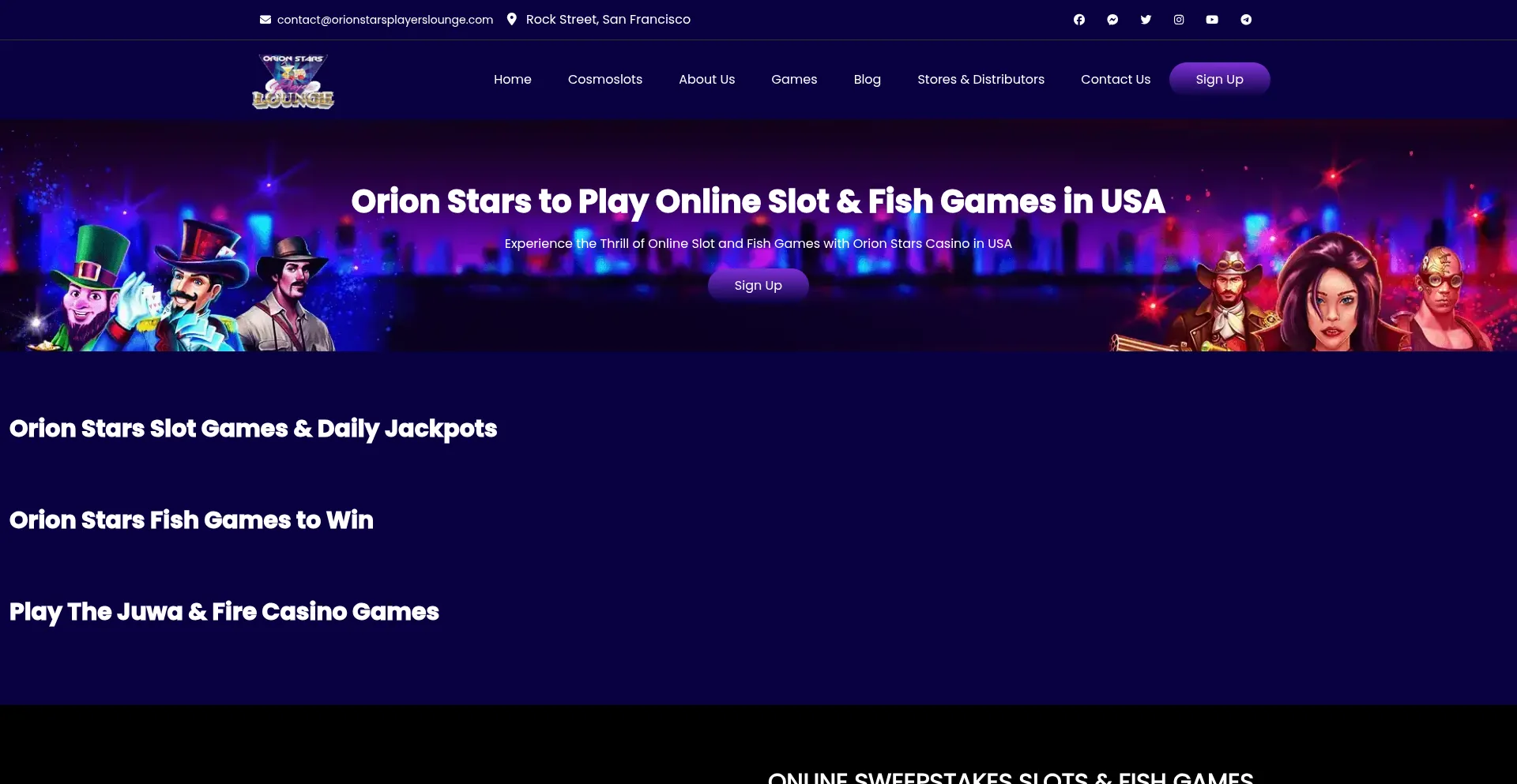Orionstarsplayerslounge.com 安全可靠吗？