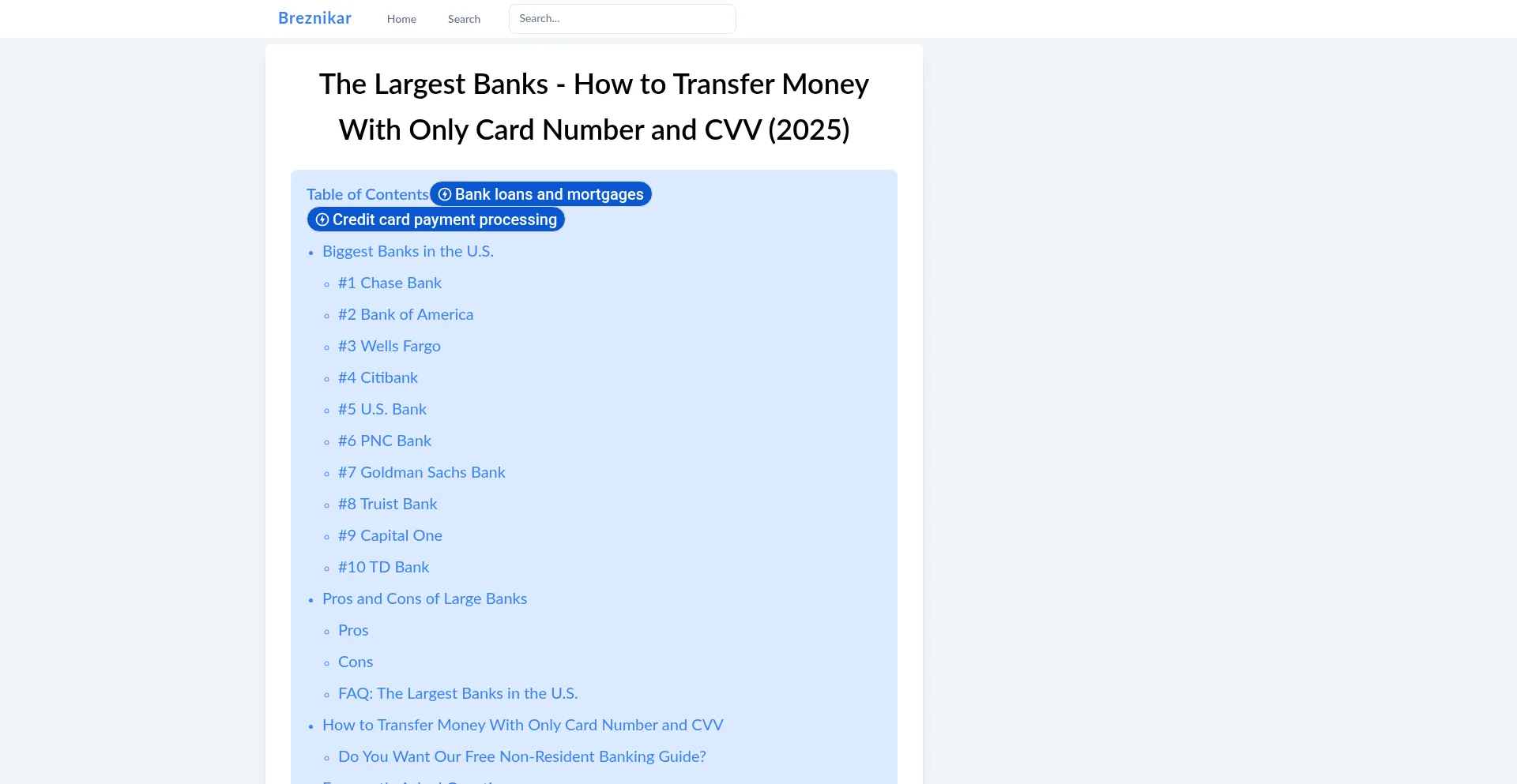 Website screenshot of Orsbn.org