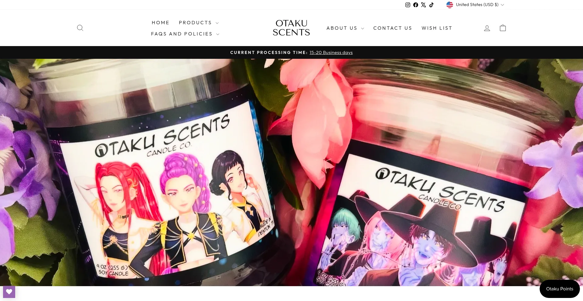 Otakuscents.com 安全可靠吗？