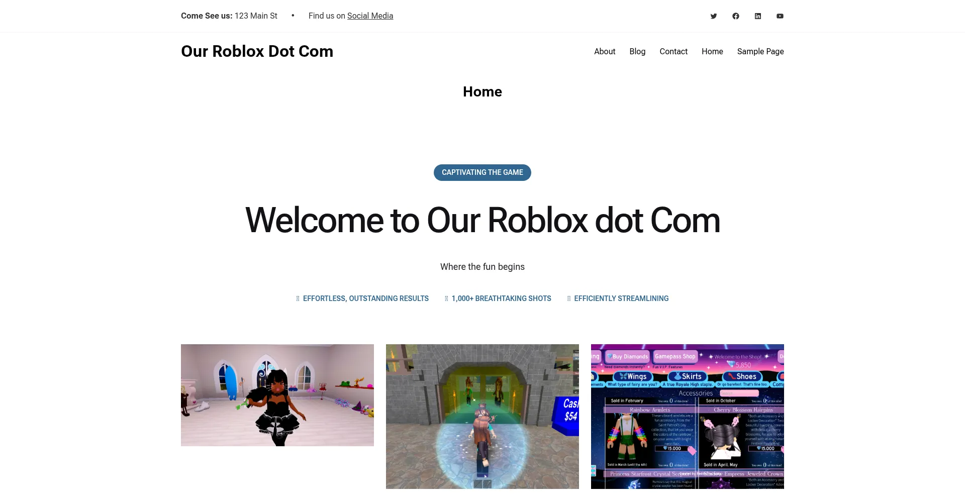 Ourroblox.com Screenshot