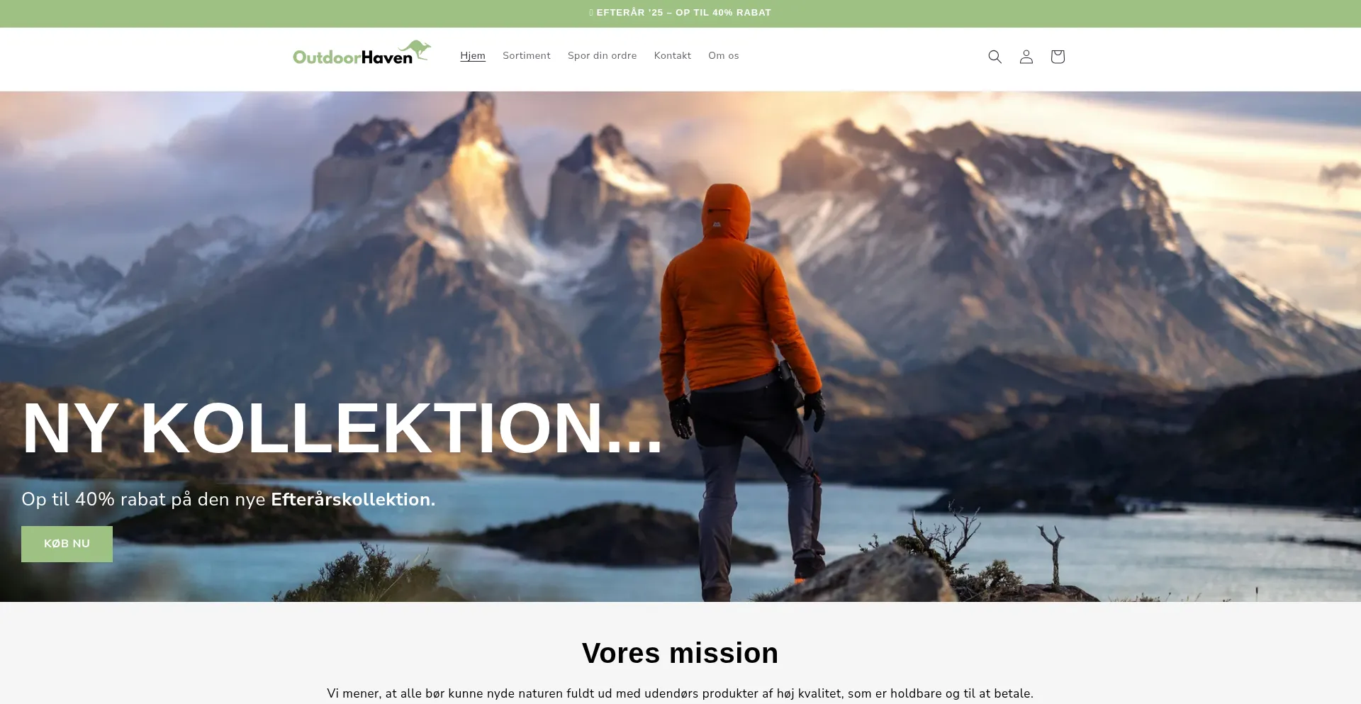 Outdoorhaven.dk 安全可靠吗？