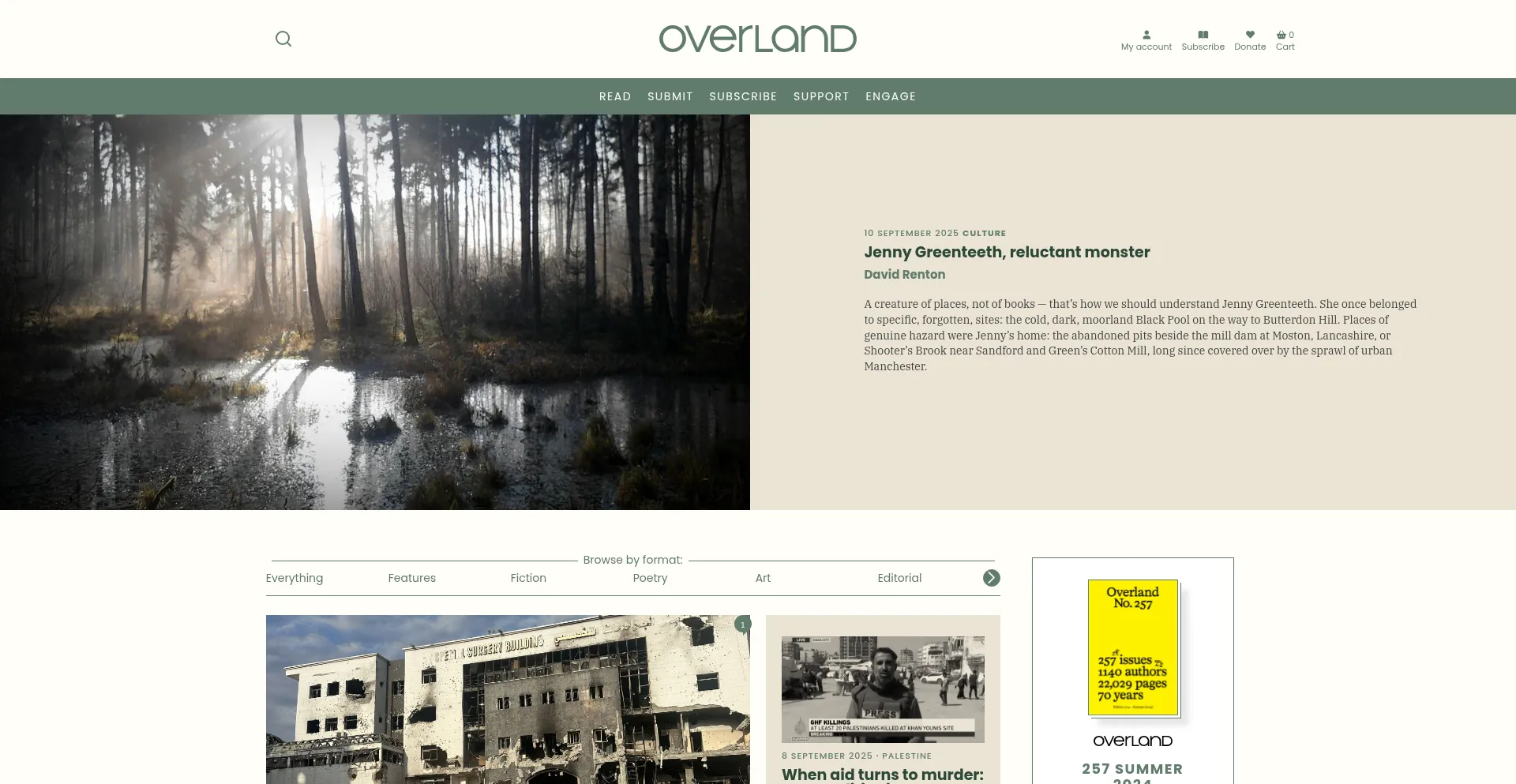 Overland.org.au 安全可靠吗？