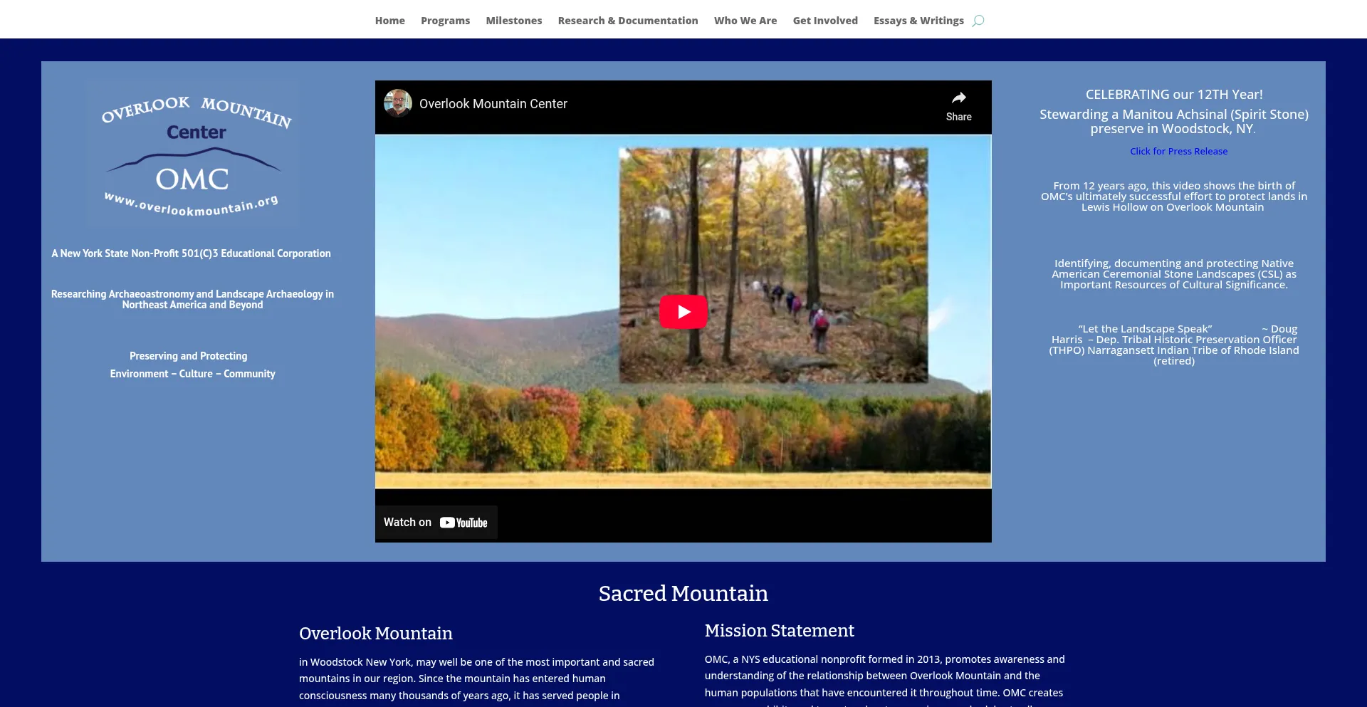 Overlookmountain.org