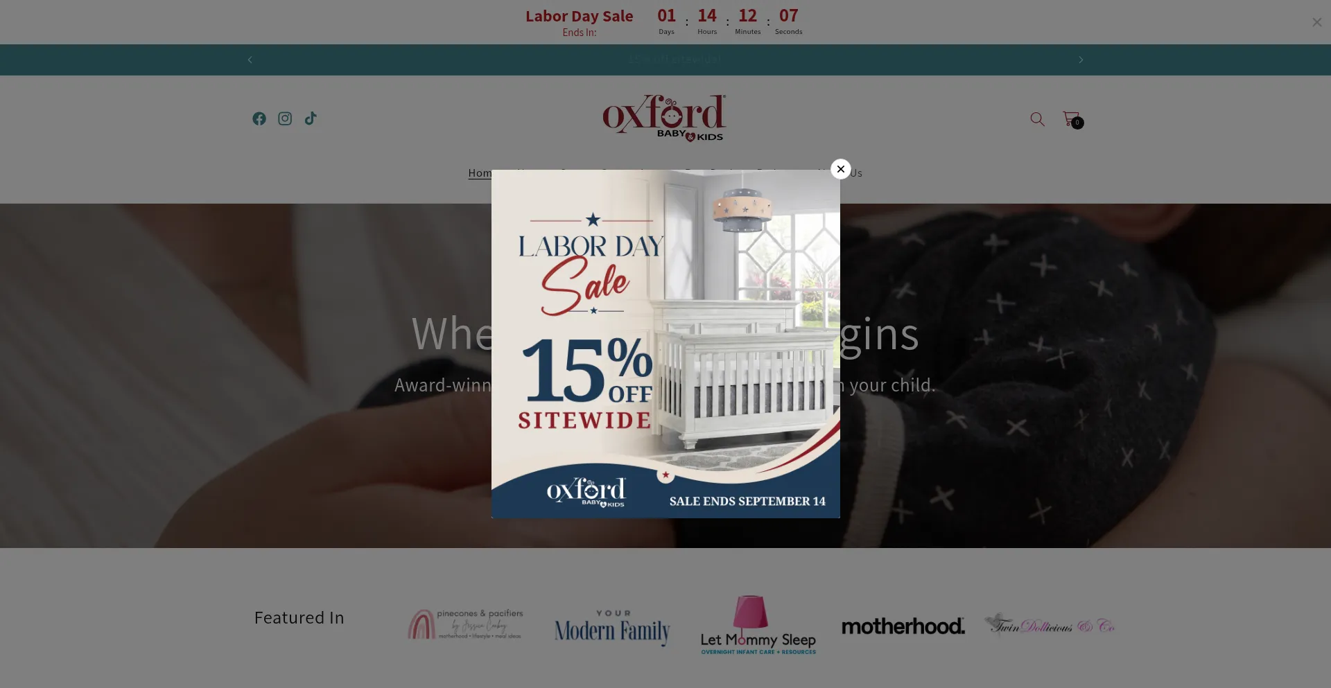 Oxfordbabyandkids.com