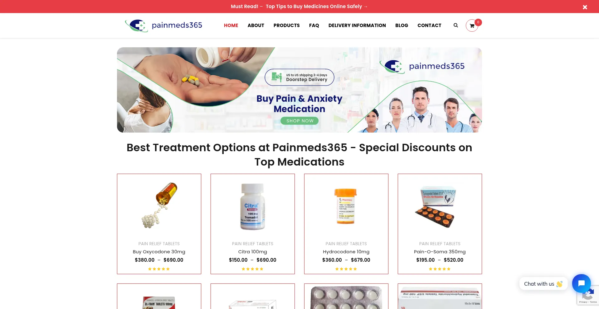 Painmeds365.com 安全可靠吗？