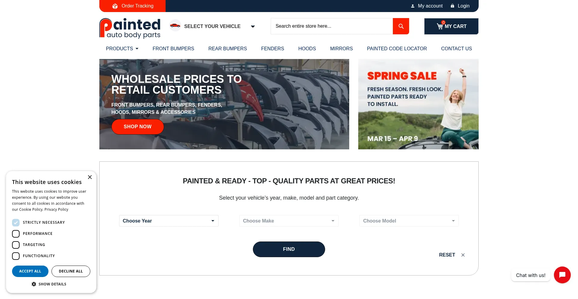 Paintedautobodyparts.com