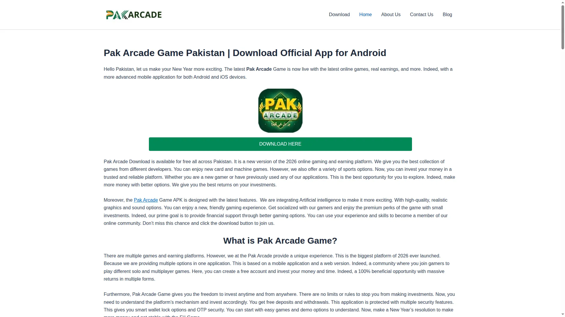 Pakarcade.pk