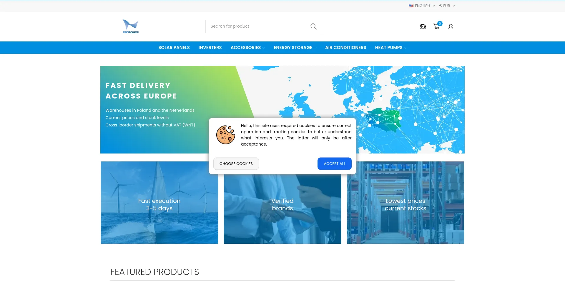 Panpower.eu Screenshot