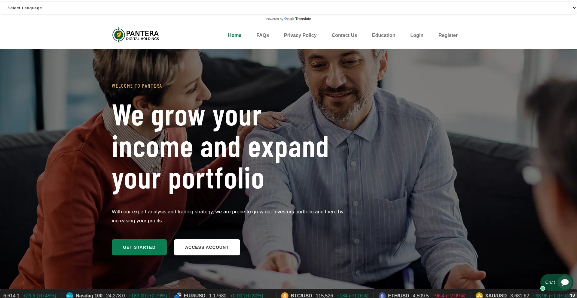 Panteradigitalholdings.com 安全可靠吗？
