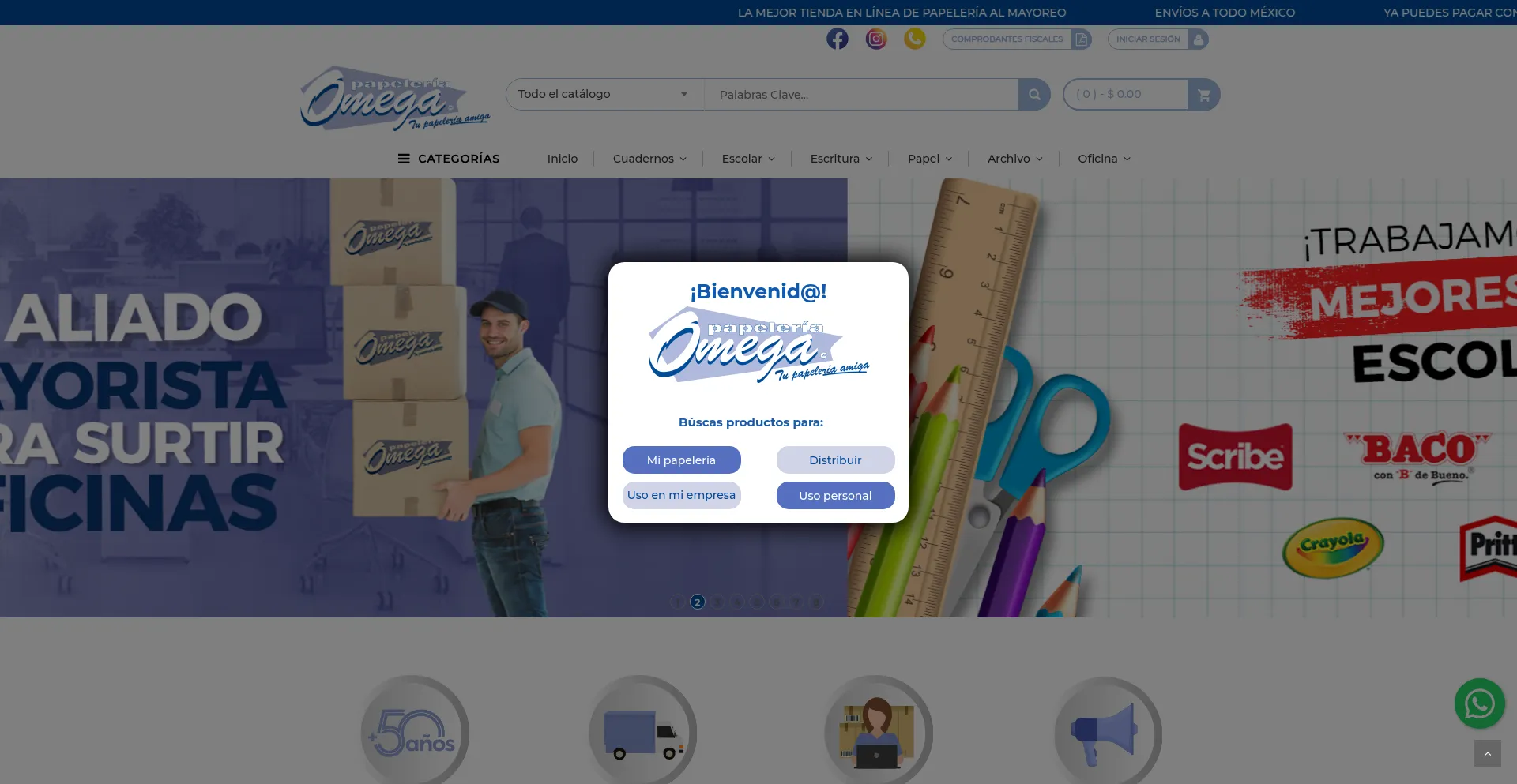 Papeleriaomega.com.mx
