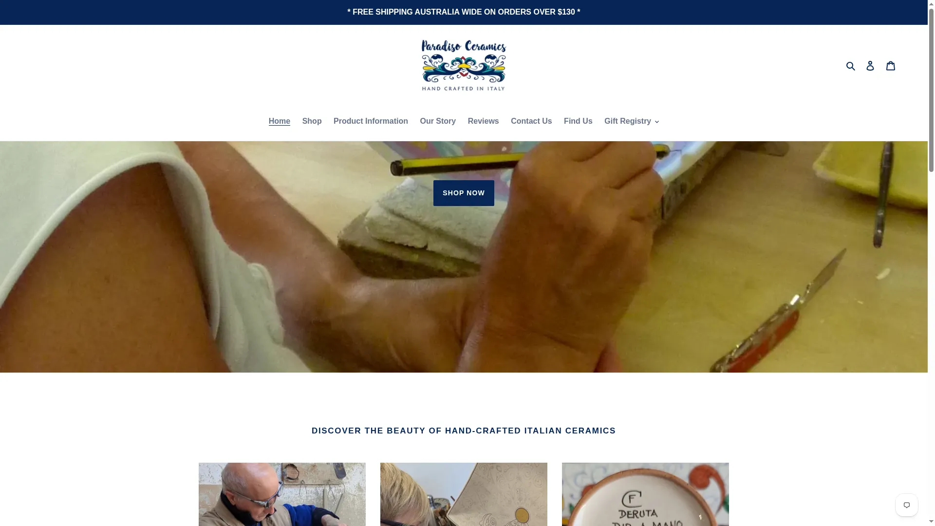 Paradisoceramics.com.au