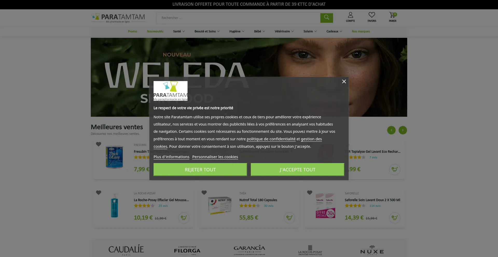 Paratamtam.com Screenshot
