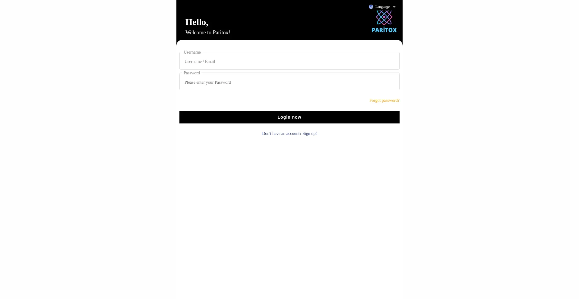 Paritox1.online 安全可靠吗？