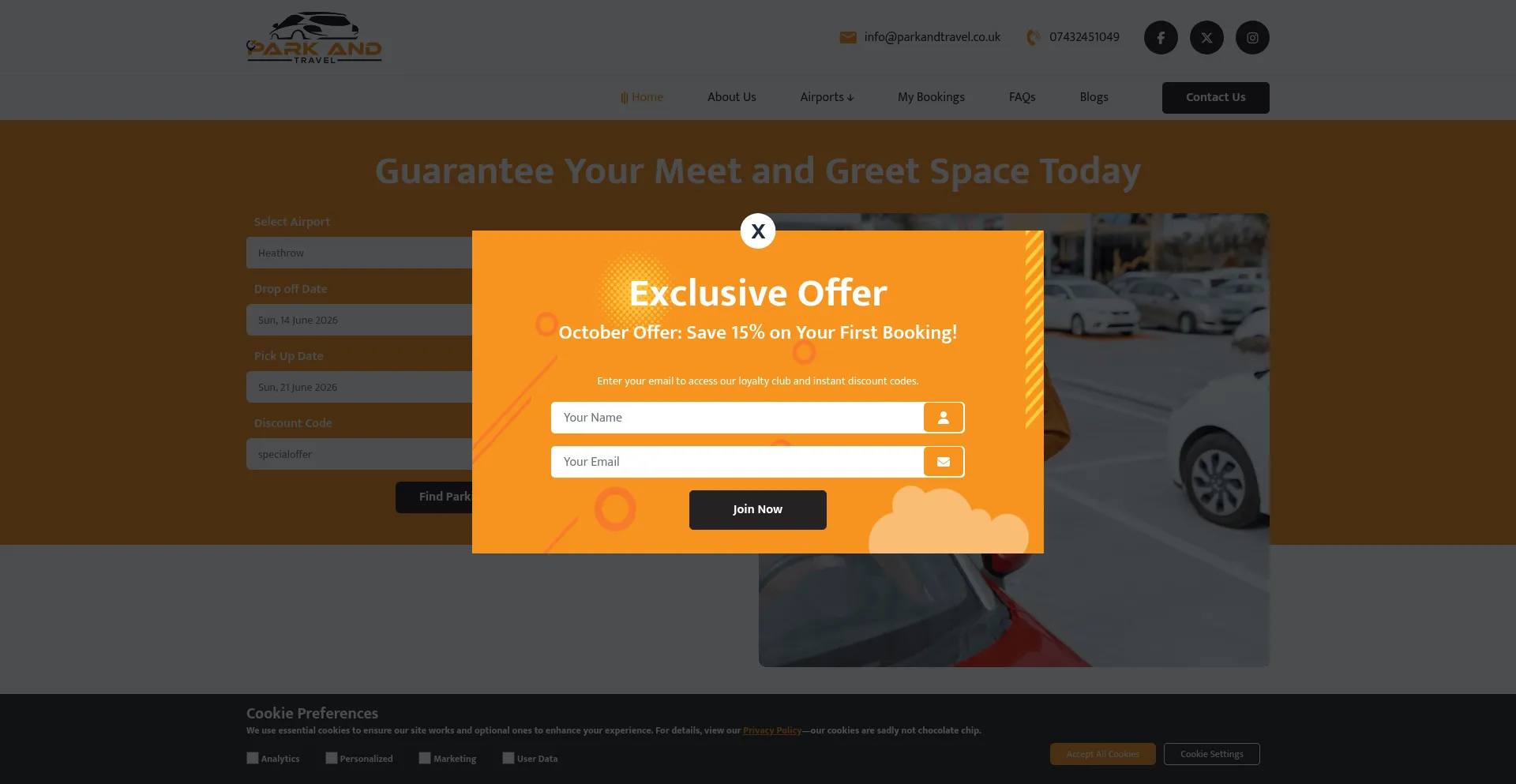 Parkandtravel.co.uk