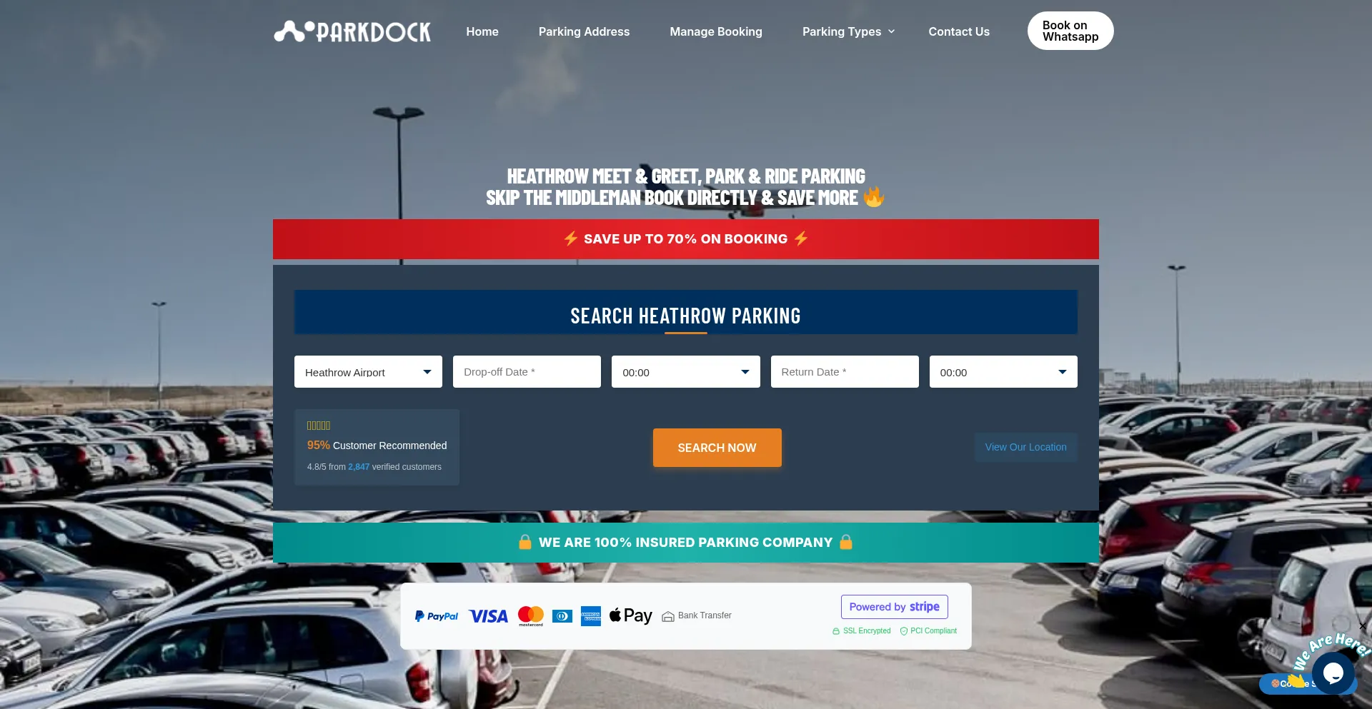Parkdock.uk 安全可靠吗？