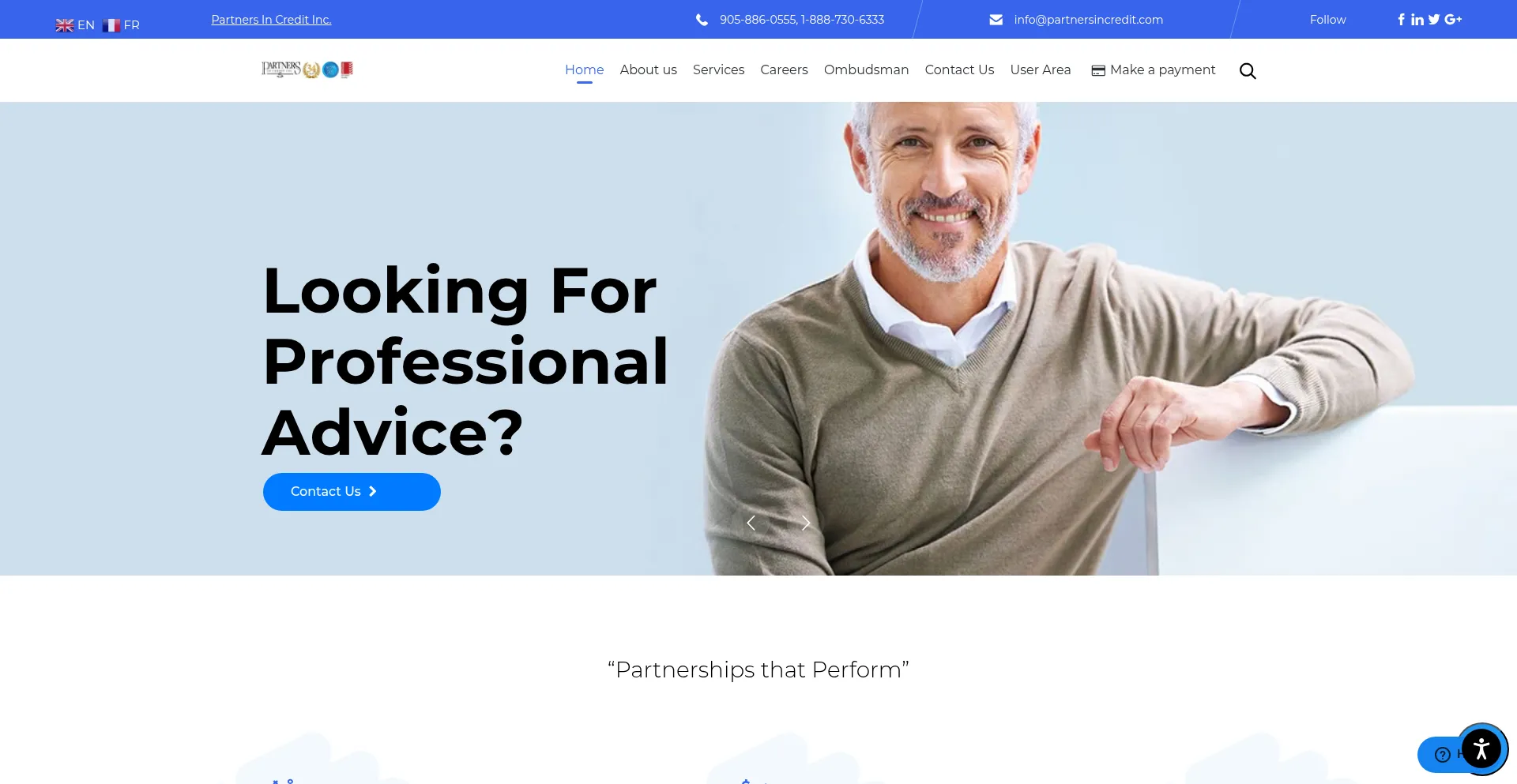 Partnersincredit.com 安全可靠吗？