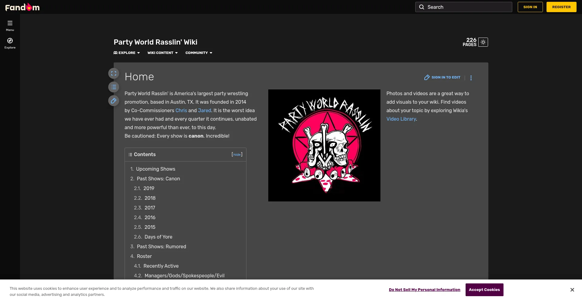Party-world-rasslin.fandom.com