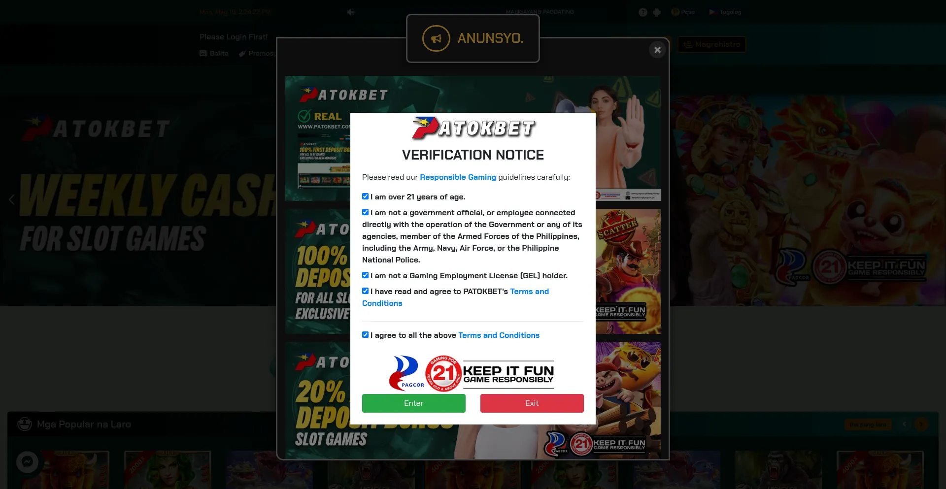 Patokbet.com Screenshot