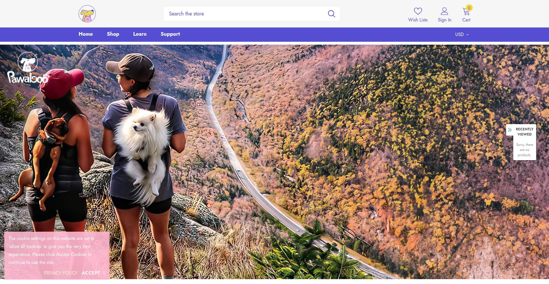 Pawaboo.com Screenshot
