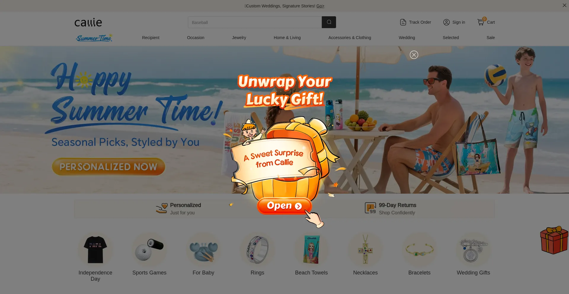 Website screenshot of Pay-fr.callie.com
