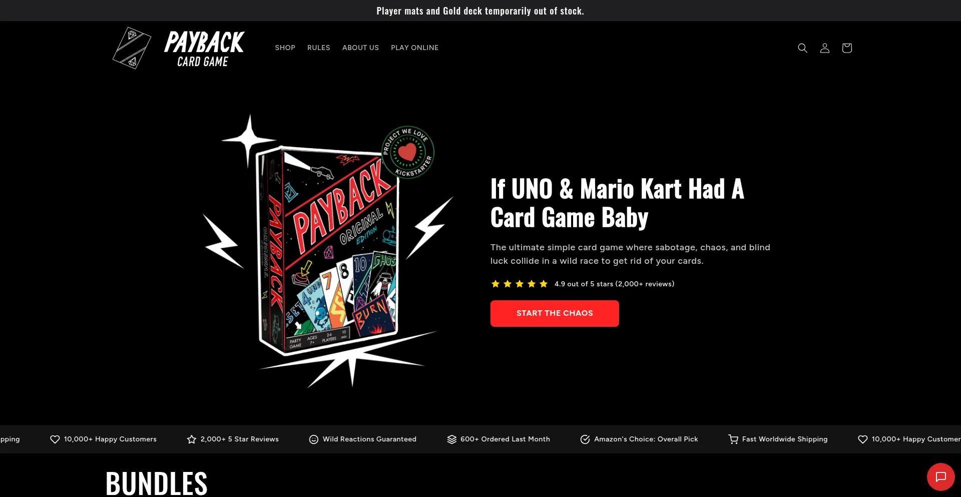 Paybackcardgame.com