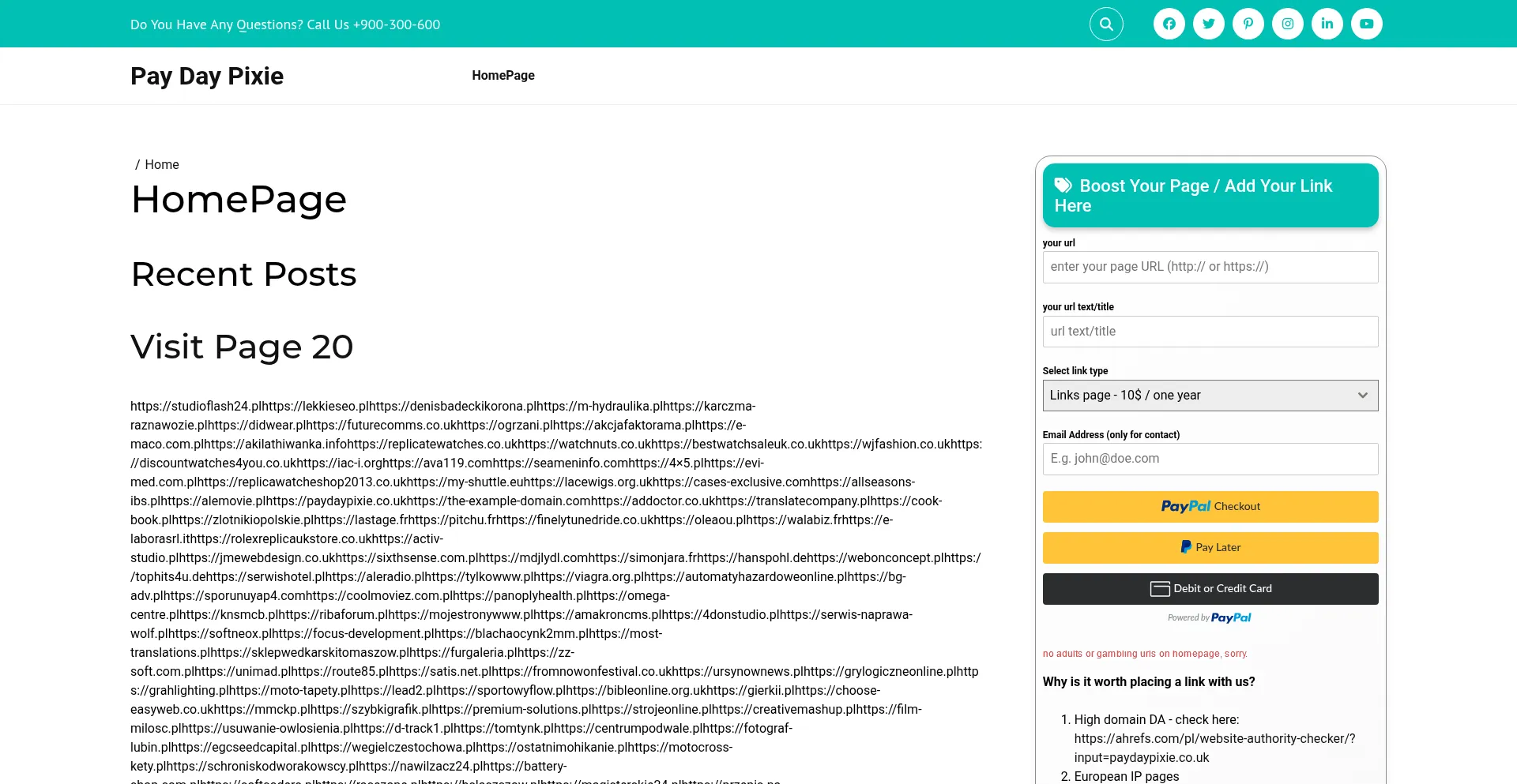 Paydaypixie.co.uk Screenshot