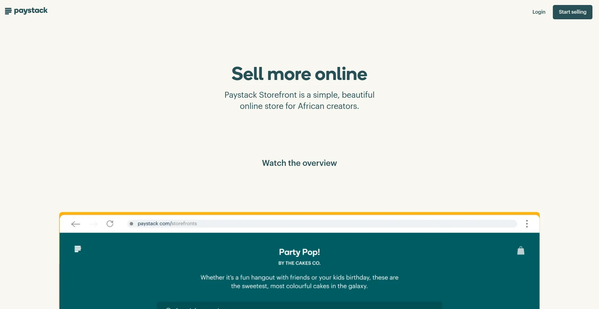 Paystack.shop Screenshot