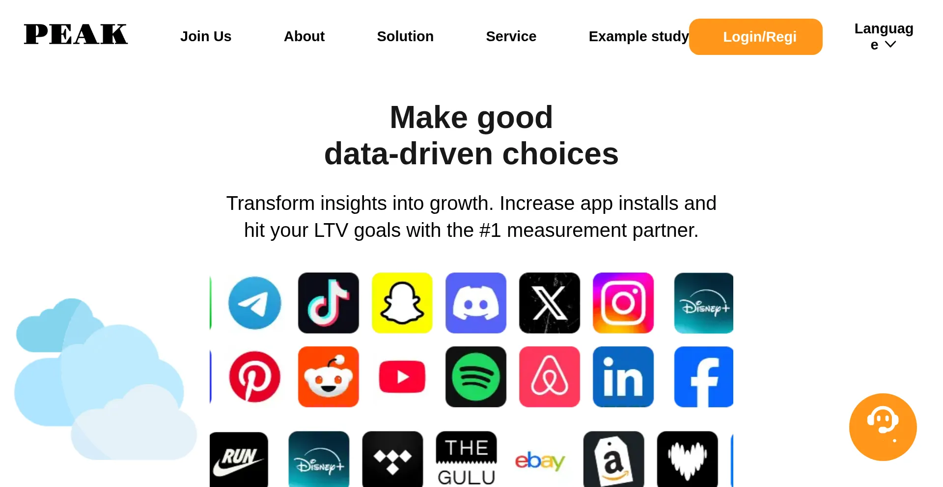 Peakdatas.com Screenshot