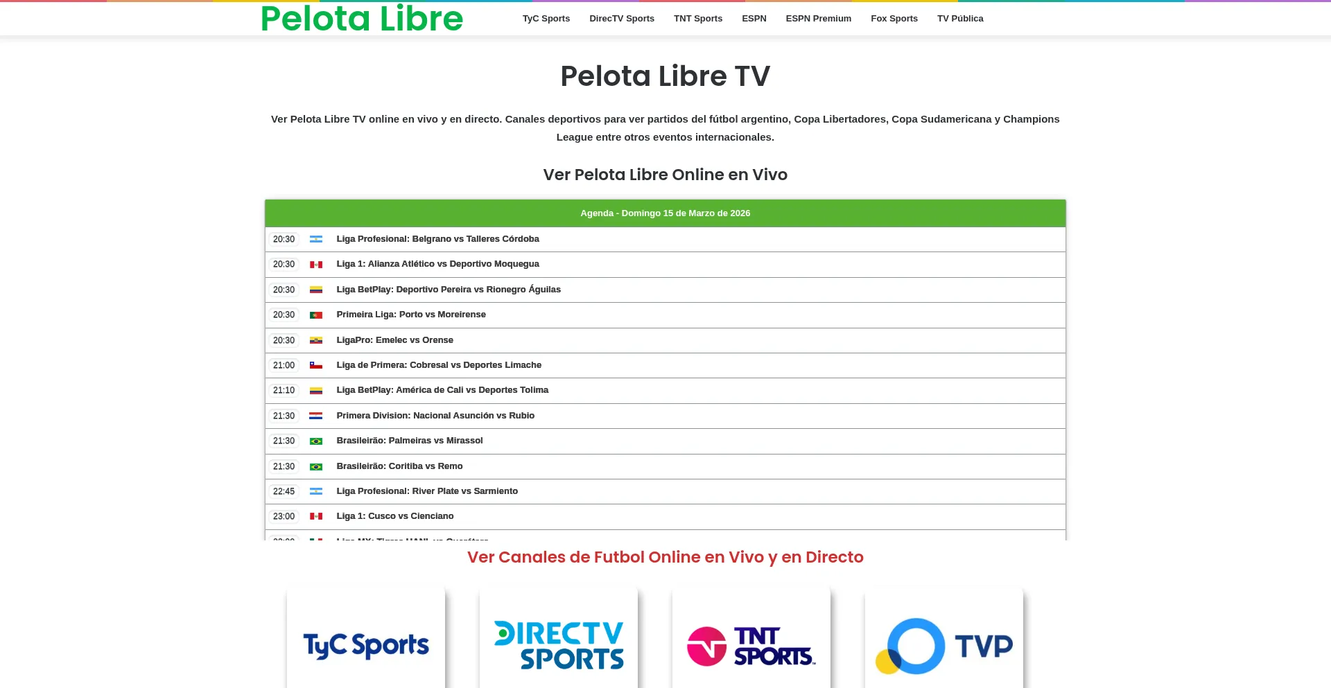 Pelotalibretv.su