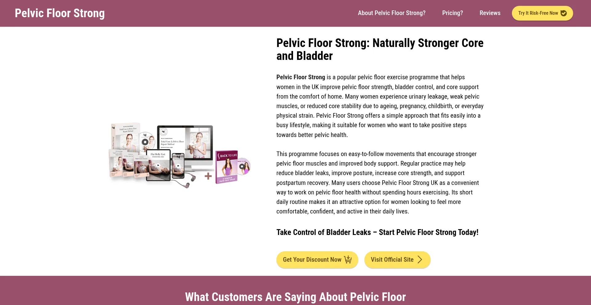 Pelvicfloorstrong.co.uk