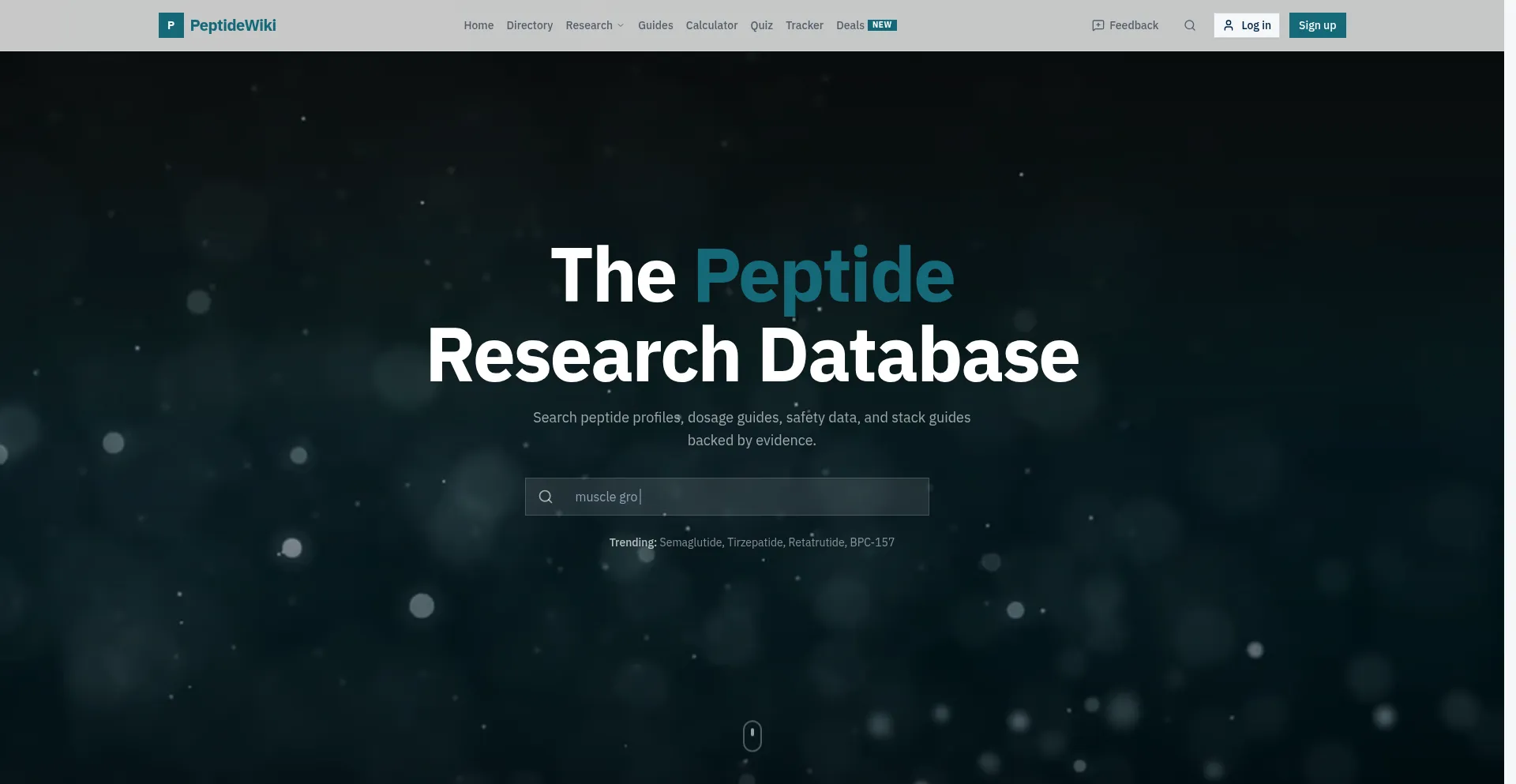 Peptidewiki.co