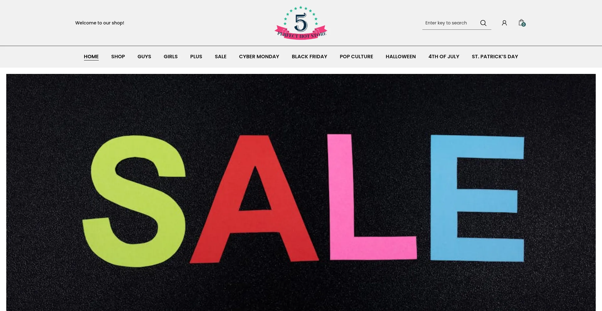 Website screenshot of Perfecthotstore.com