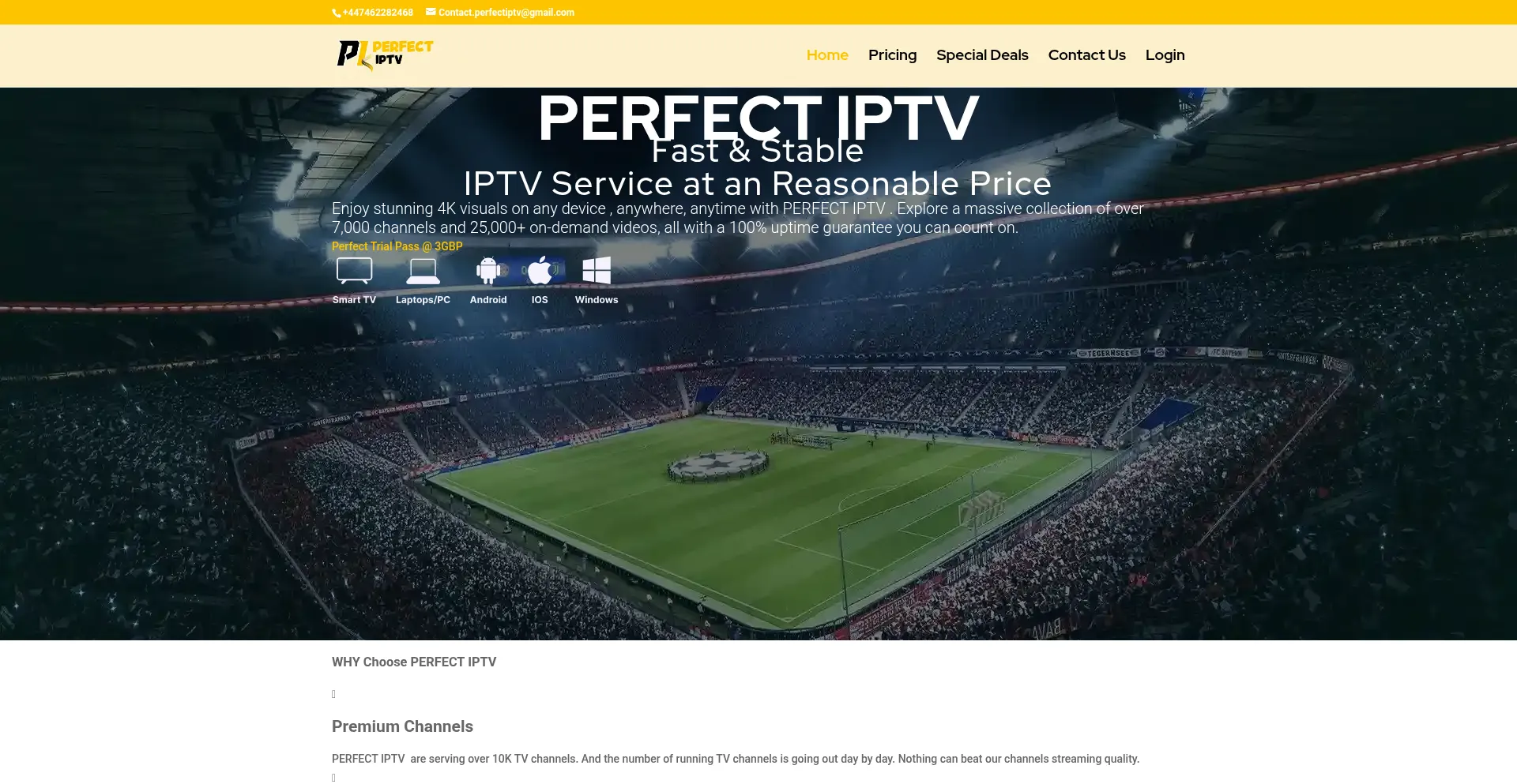 Perfectiptv.store 安全可靠吗？