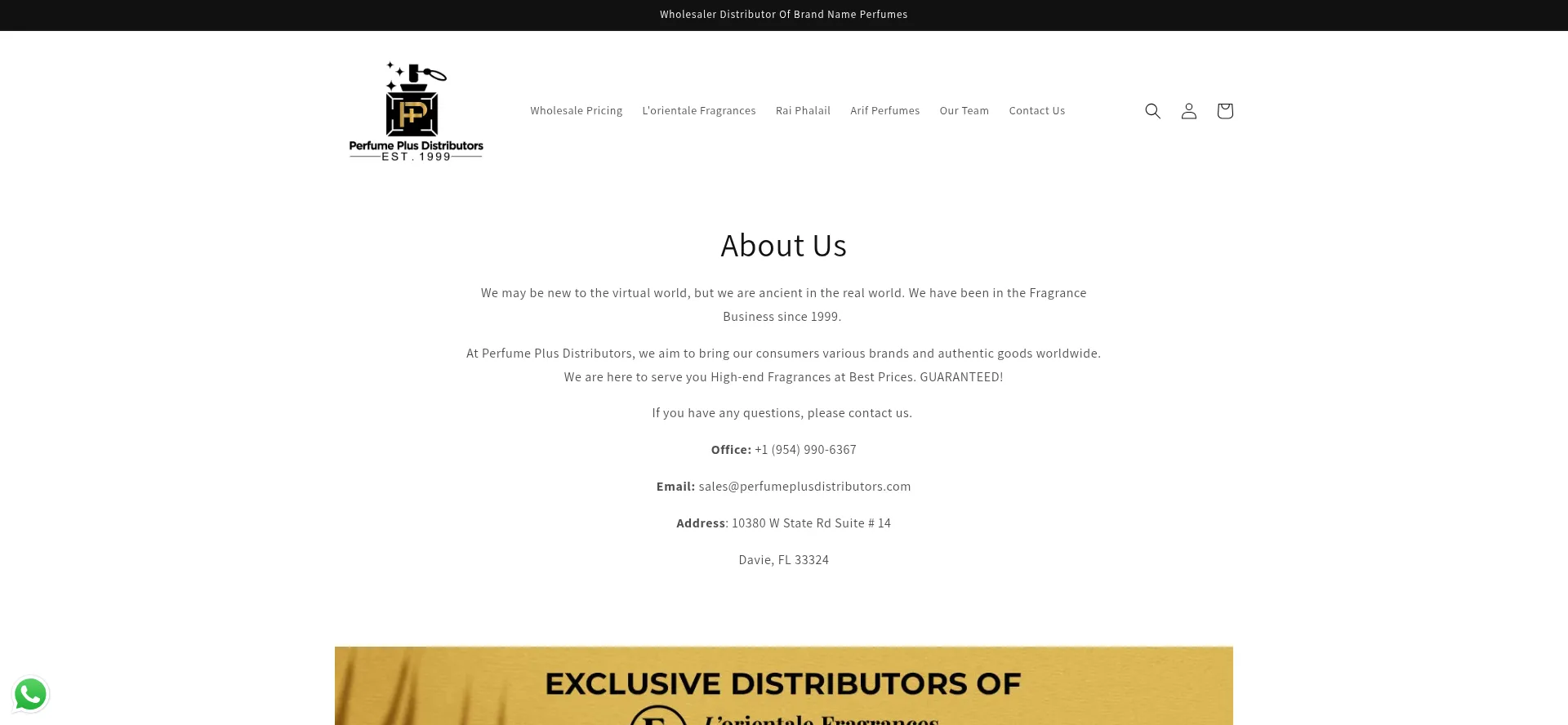 Perfumeplusdistributors.com