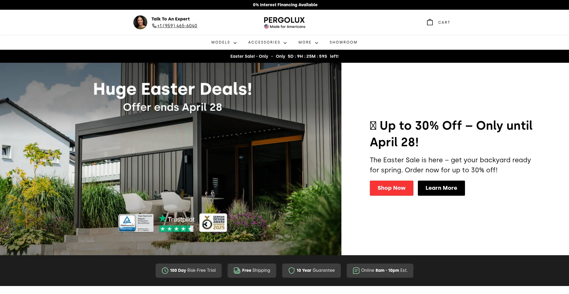 Pergoluxshop.com 安全可靠吗？