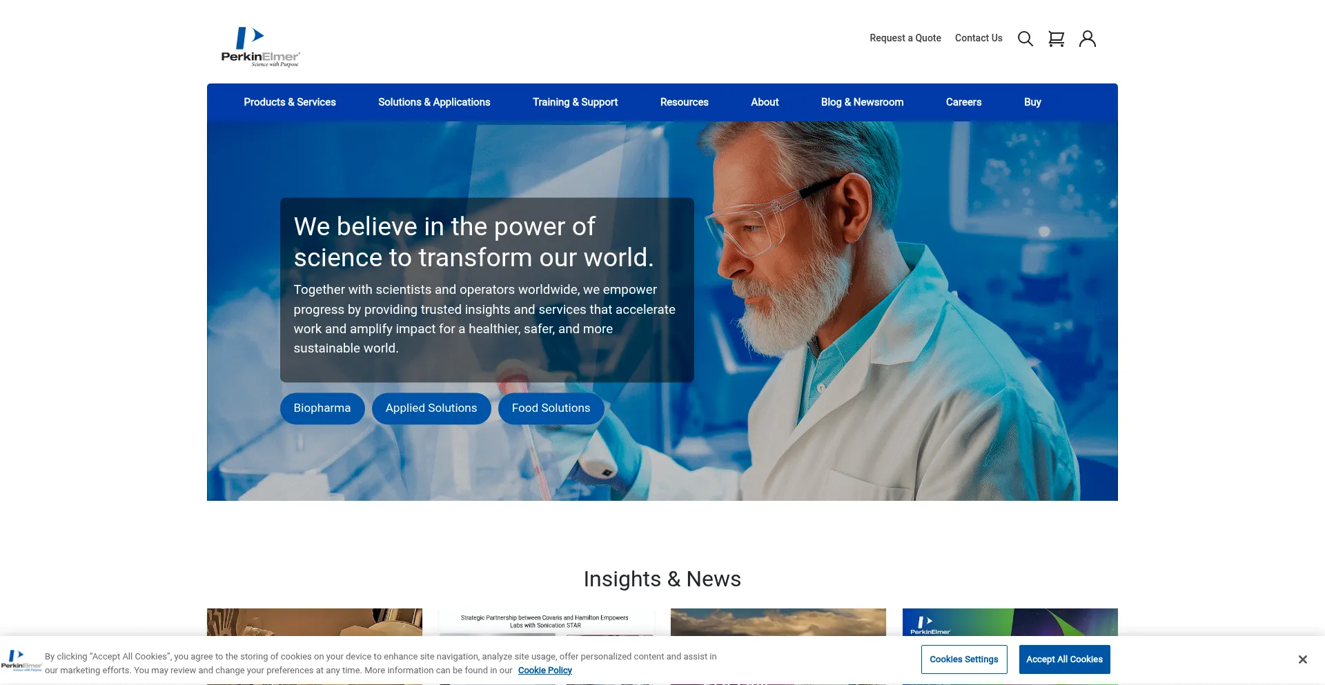 Perkinelmer.com 安全可靠吗？