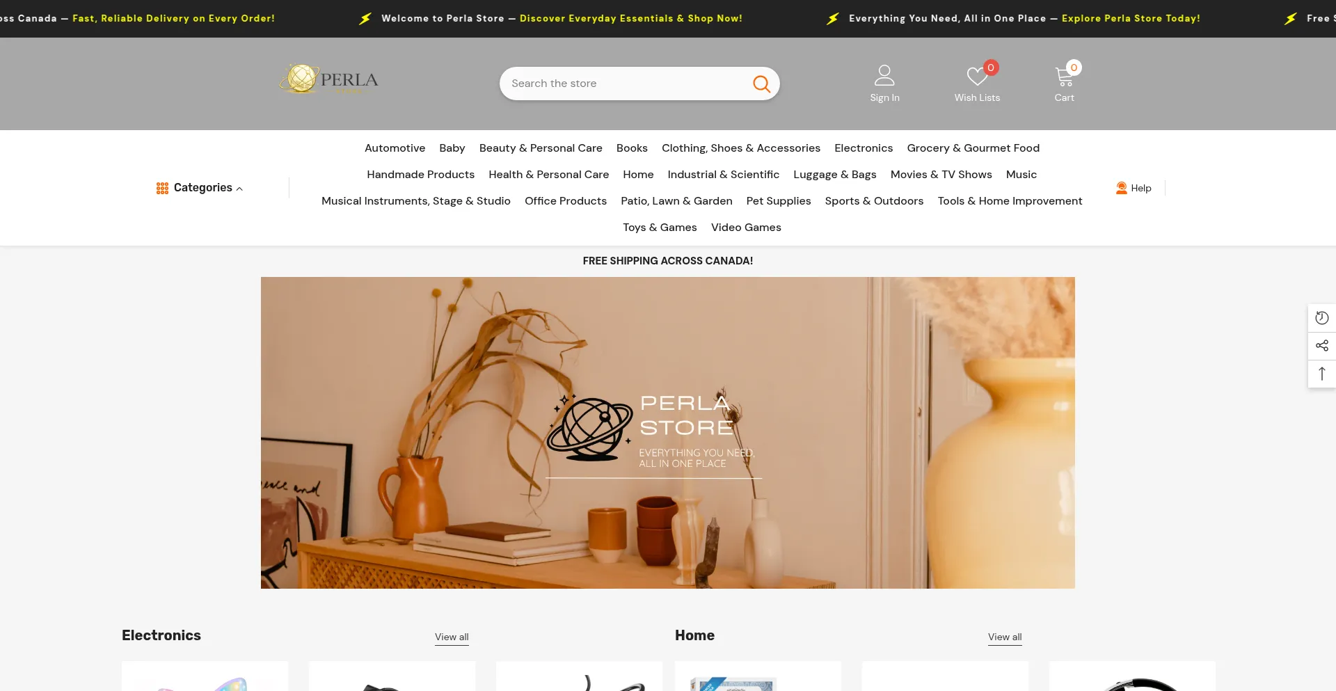 Perlastore.ca