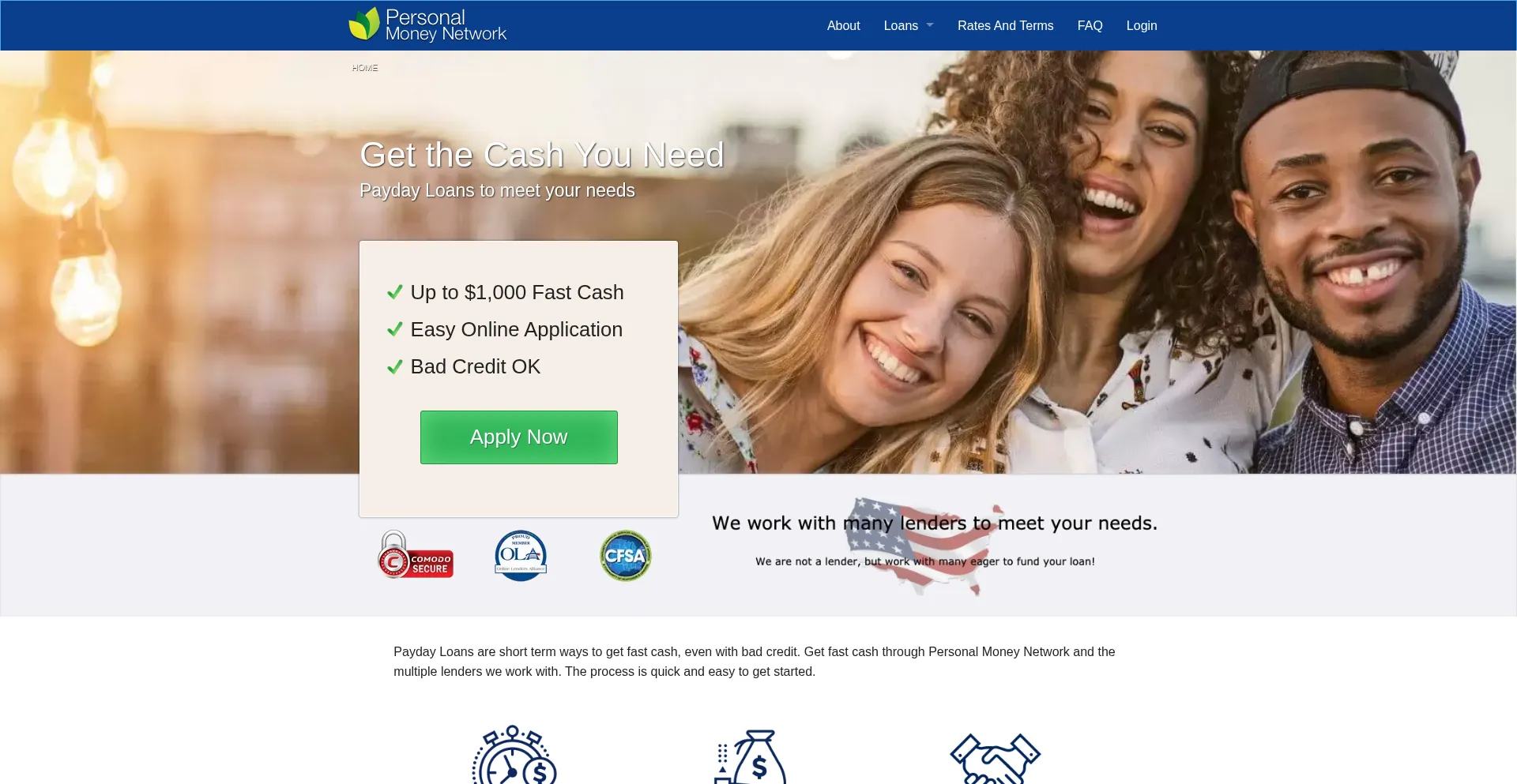 Personalmoneynetwork.com Screenshot