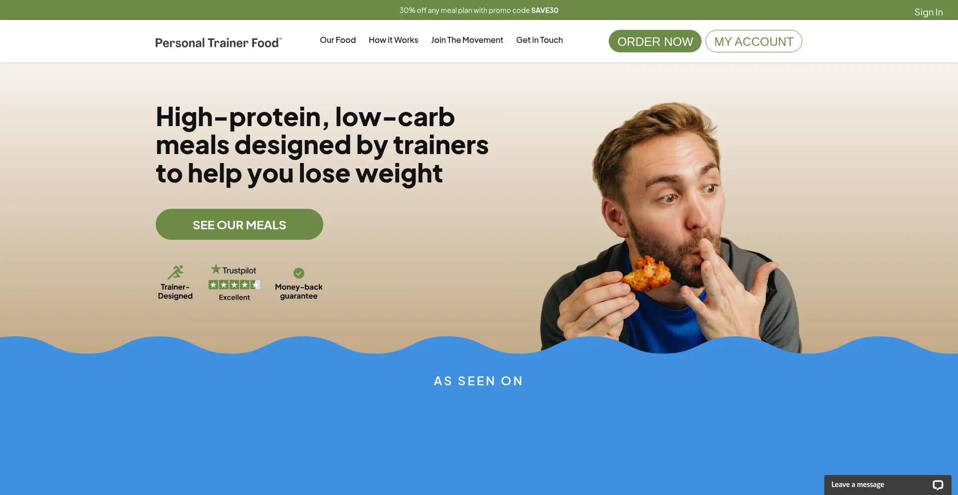 Personaltrainerfood.com 安全可靠吗？