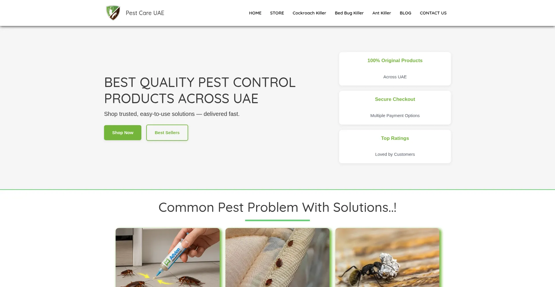 Pestcareuae.com 安全可靠吗？
